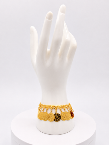 21K Lira Chain Bracelet